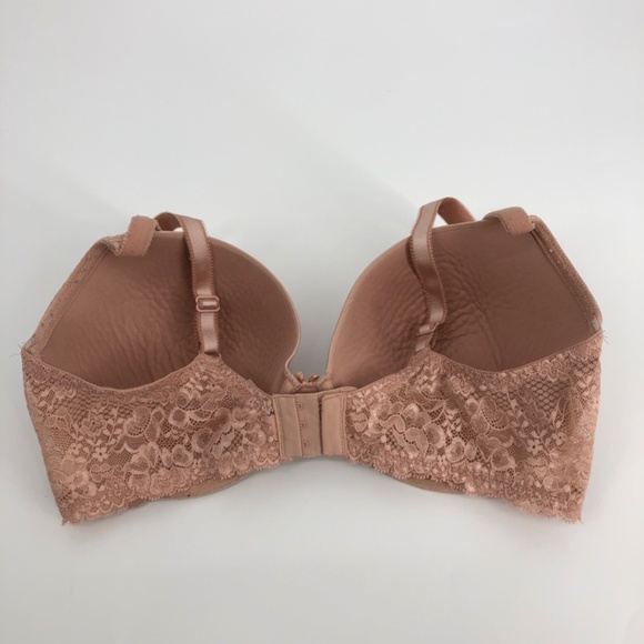 Victorias Secret Dream Angels Perfect Coverage Bra 38DD Pink Lace - Picture 4 of 11